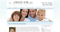 Desktop Screenshot of anesthesiafordds.com